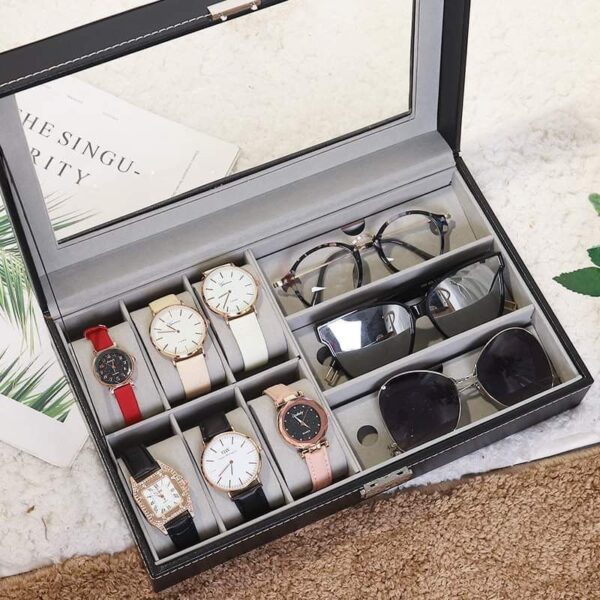 porta relojes + lentes