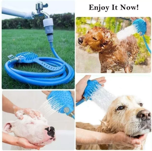 ducha portatil para mascotas