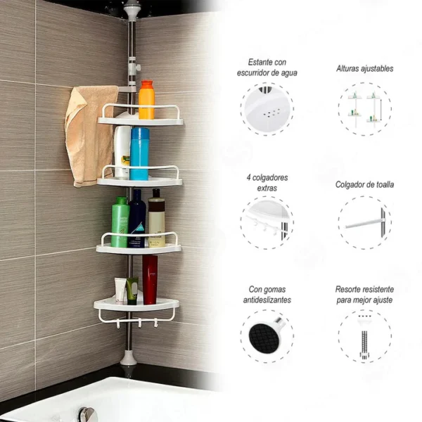 esquinero de baño & ducha